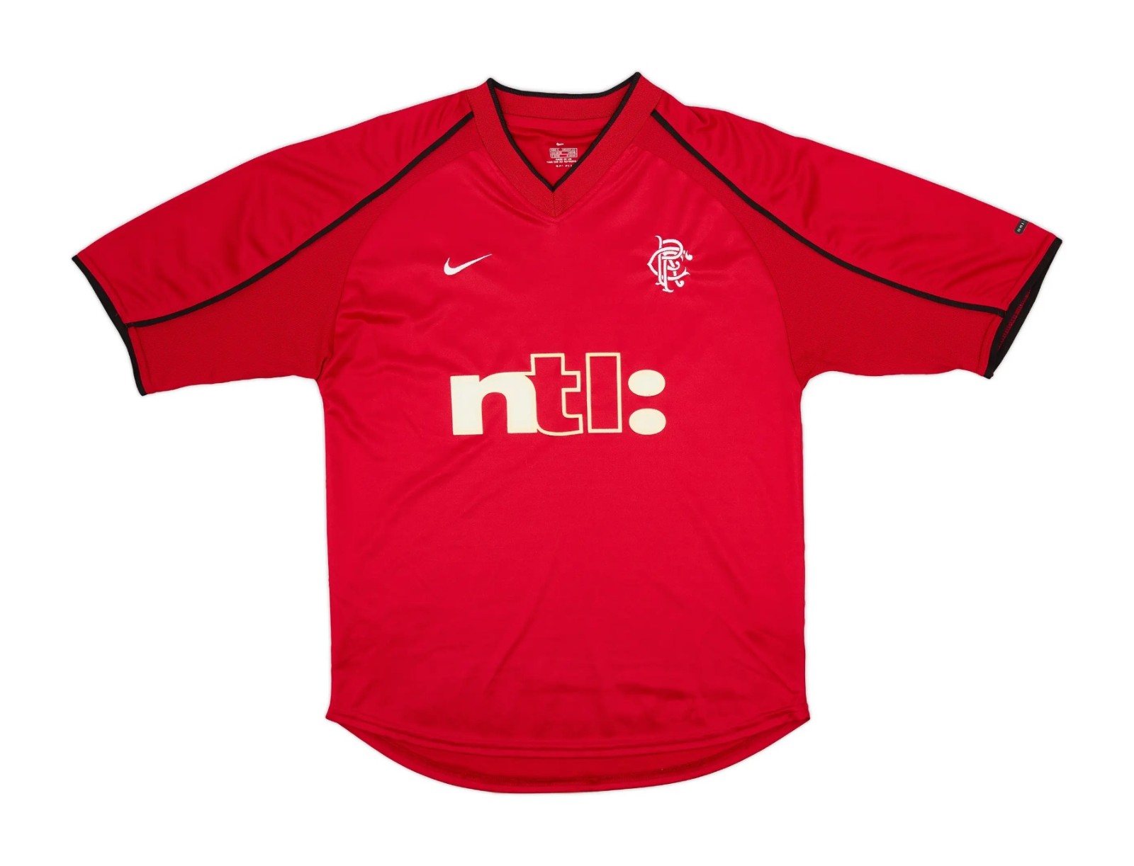 Tercera equipación de Glasgow Rangers 00-01