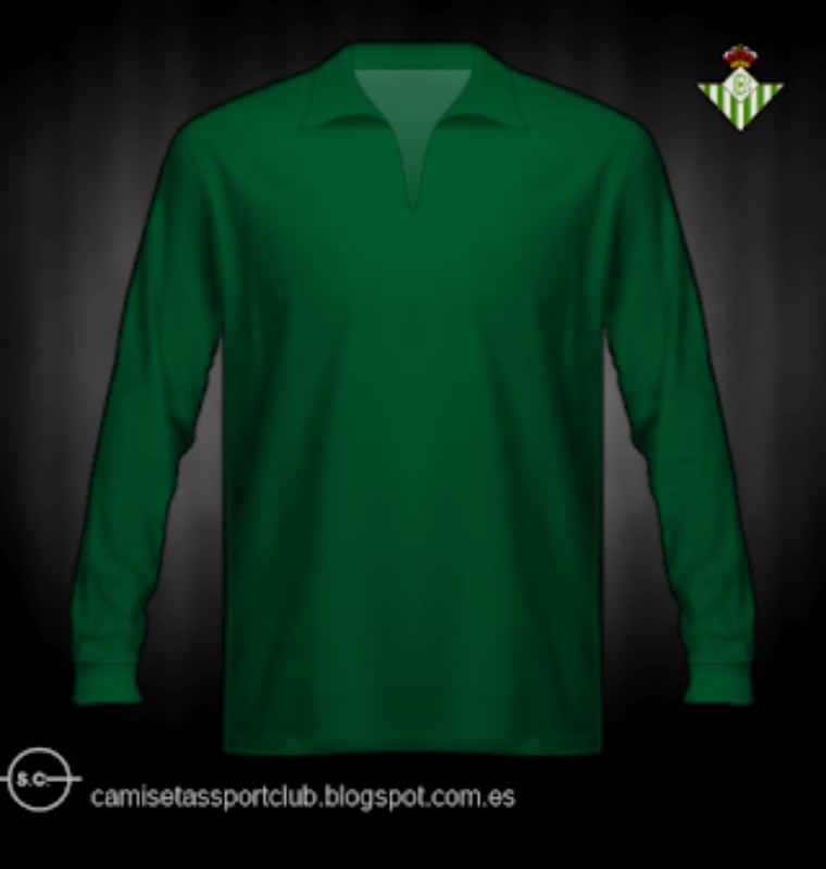 Segunda equipación de Real Betis 1940-41