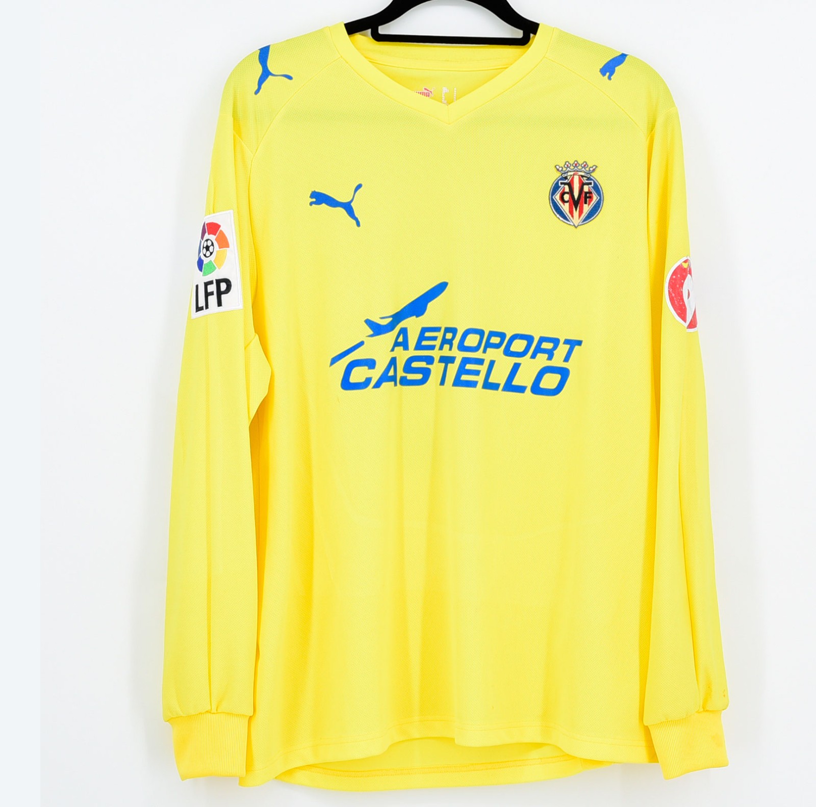 Primera equipación de Villarreal 08-09