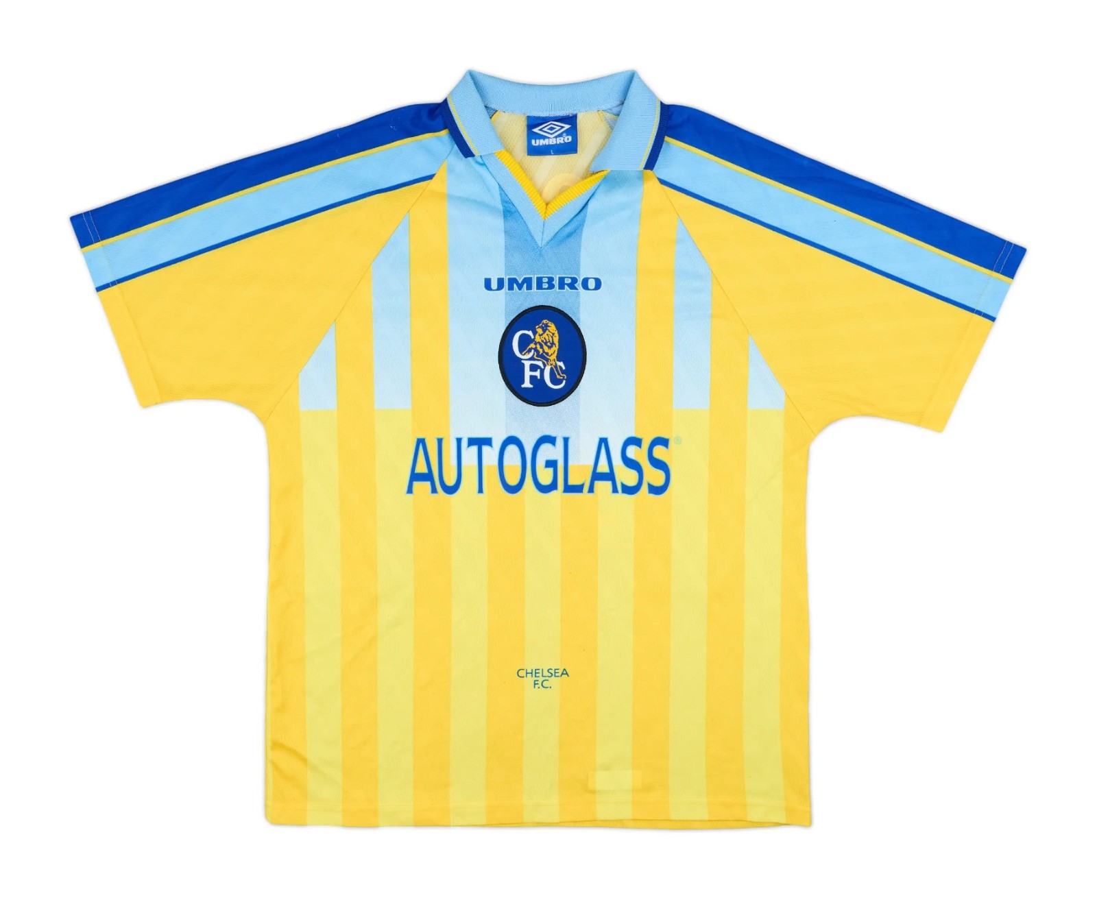 Segunda equipación de Chelsea 97-98