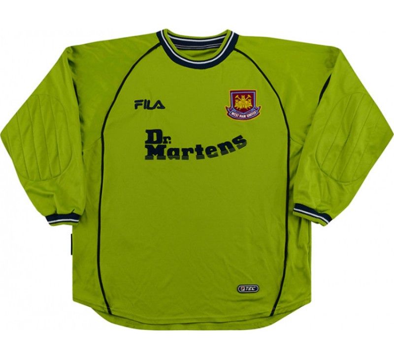 Equipación de portero de West Ham United 00-01