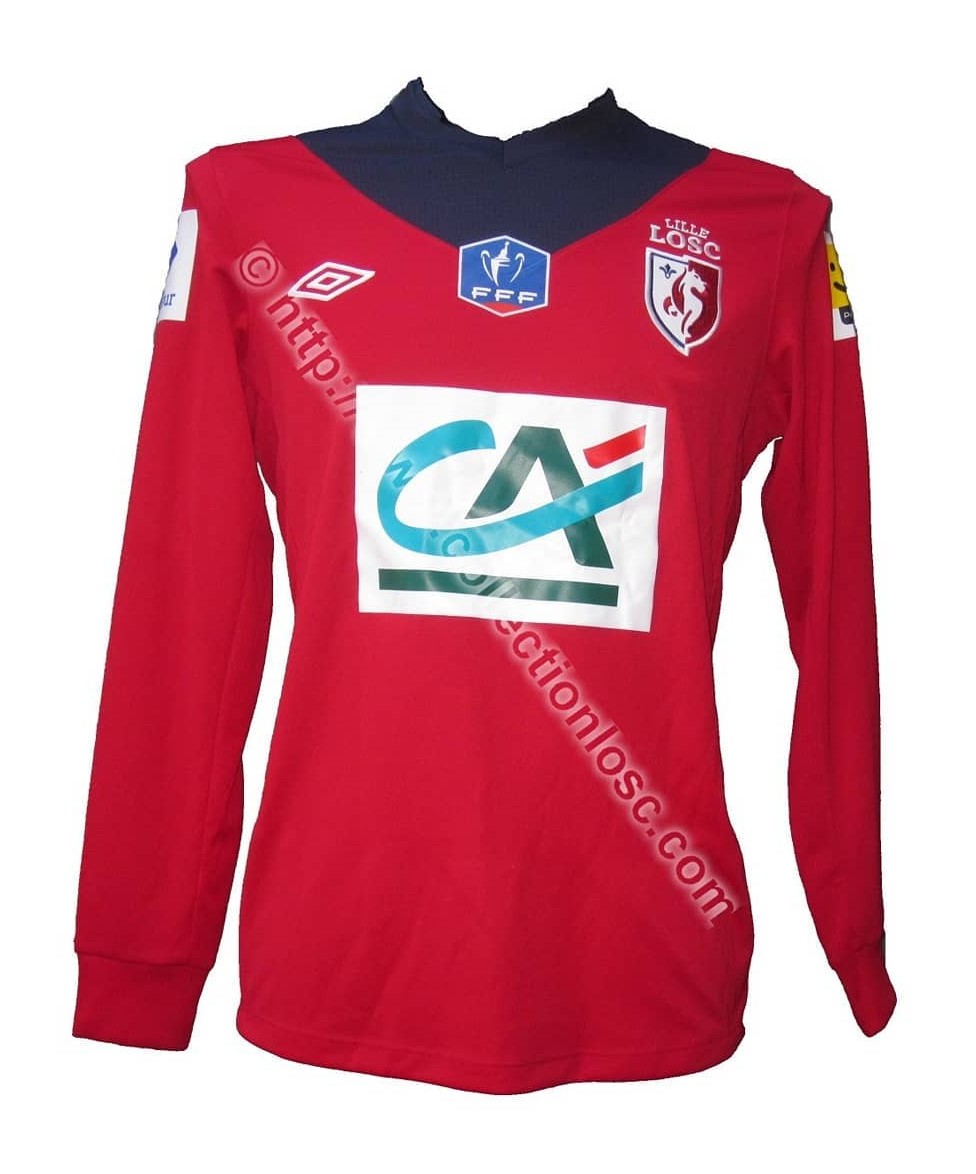Primera equipación de Lille 12-13
