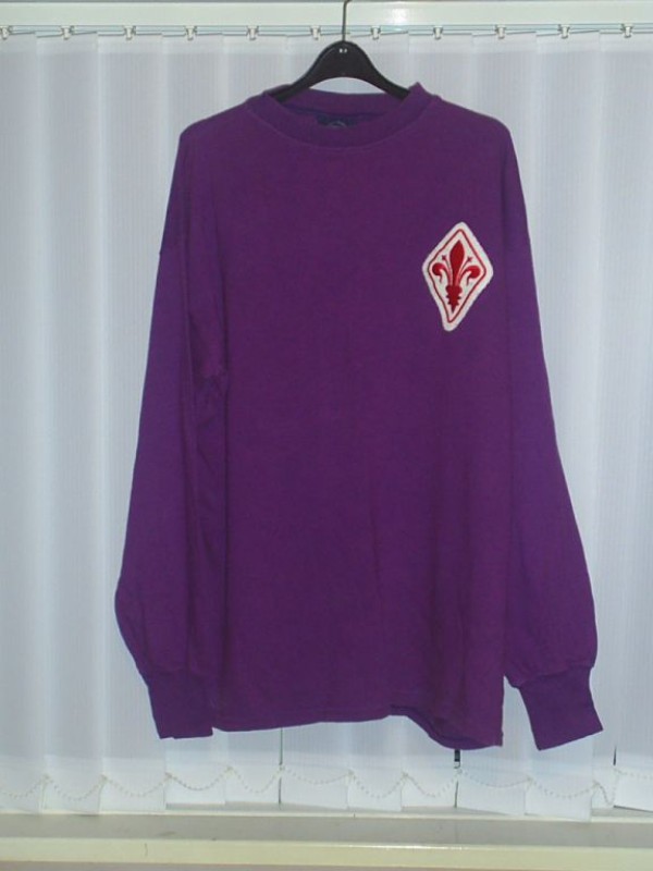 Primera equipación de Fiorentina 62-63