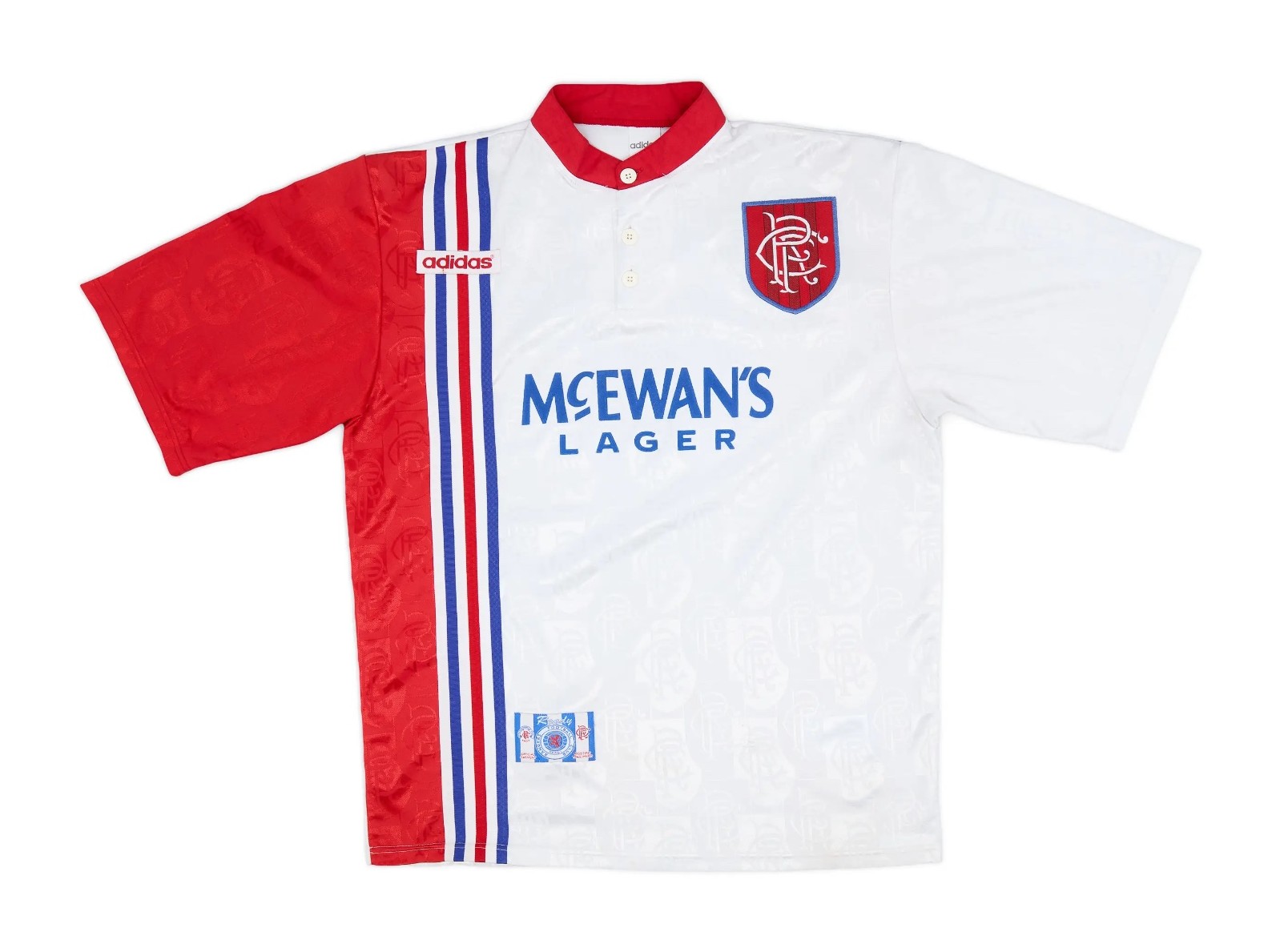 Segunda equipación de Glasgow Rangers 96-97