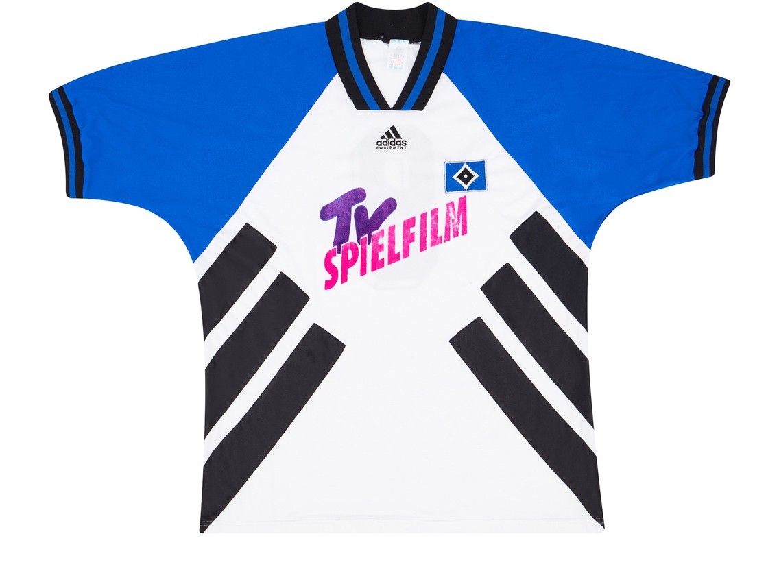 Primera equipación de Hamburgo 94-95