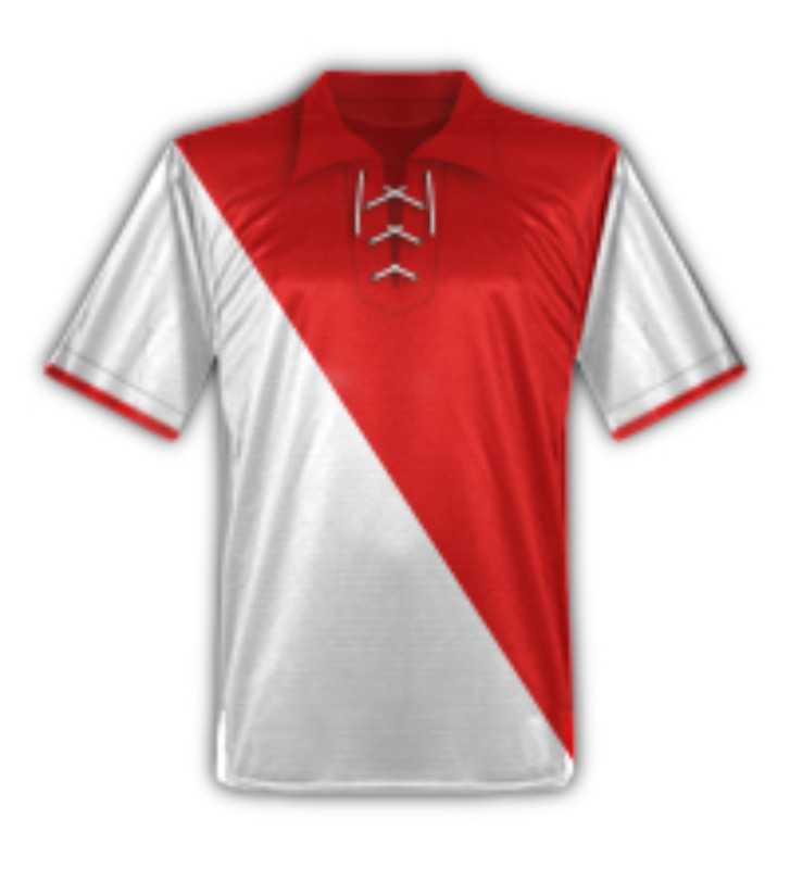 Primera equipación de Monaco 61-62