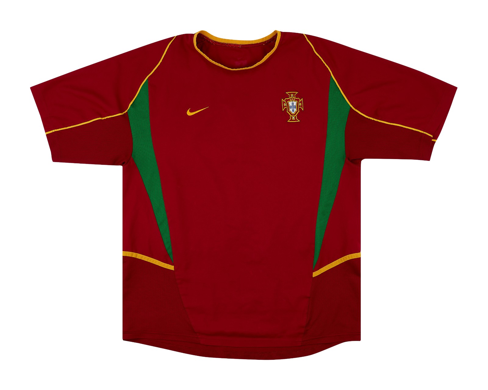 Primera equipación de Portugal 2002