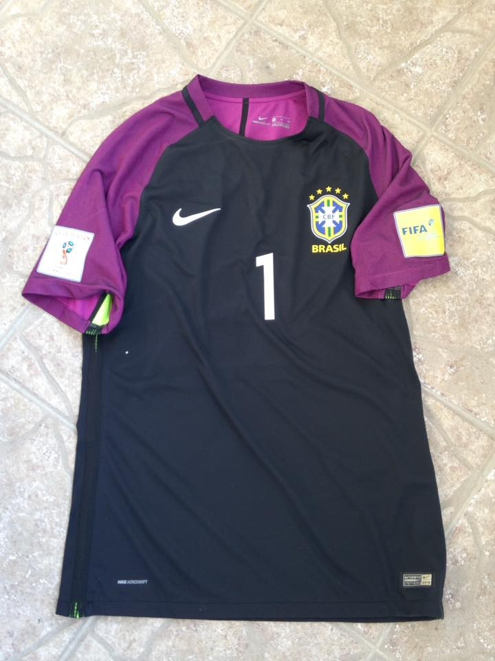 Equipación de portero de Brasil 2016