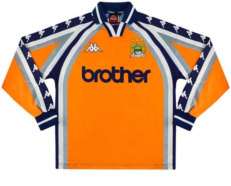 Equipación de portero de Man City 97-98