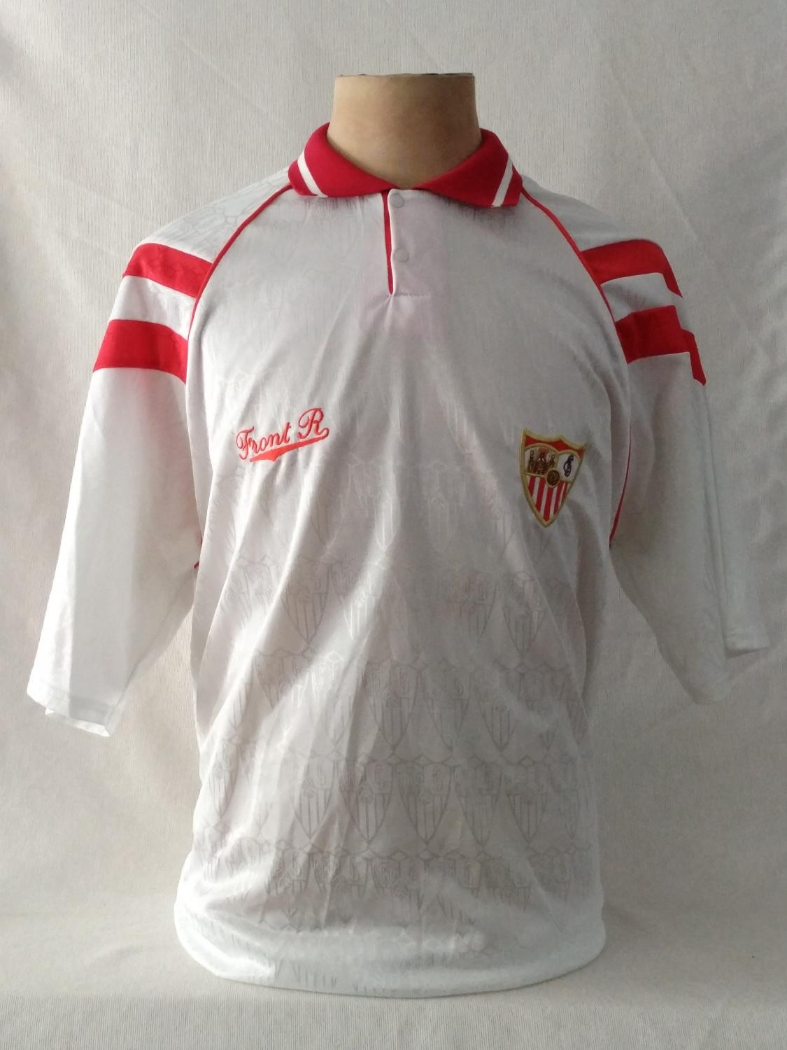 Primera equipación de Sevilla FC 92-93