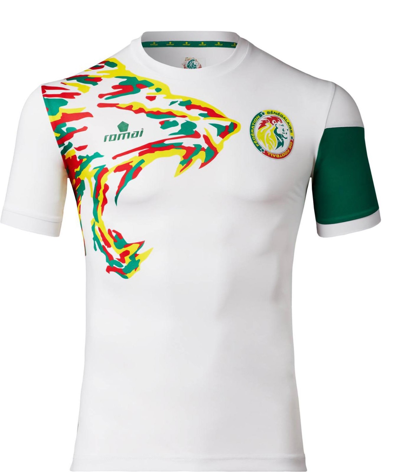 Primera equipación de Senegal 2017