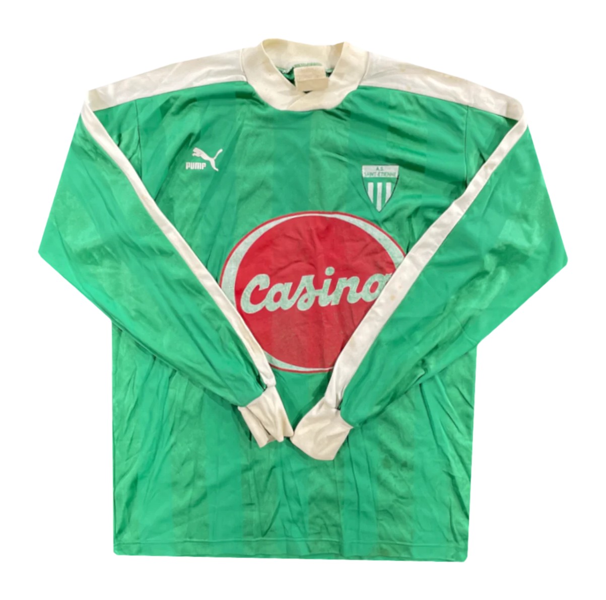 Primera equipación de Saint-Étienne 87-88