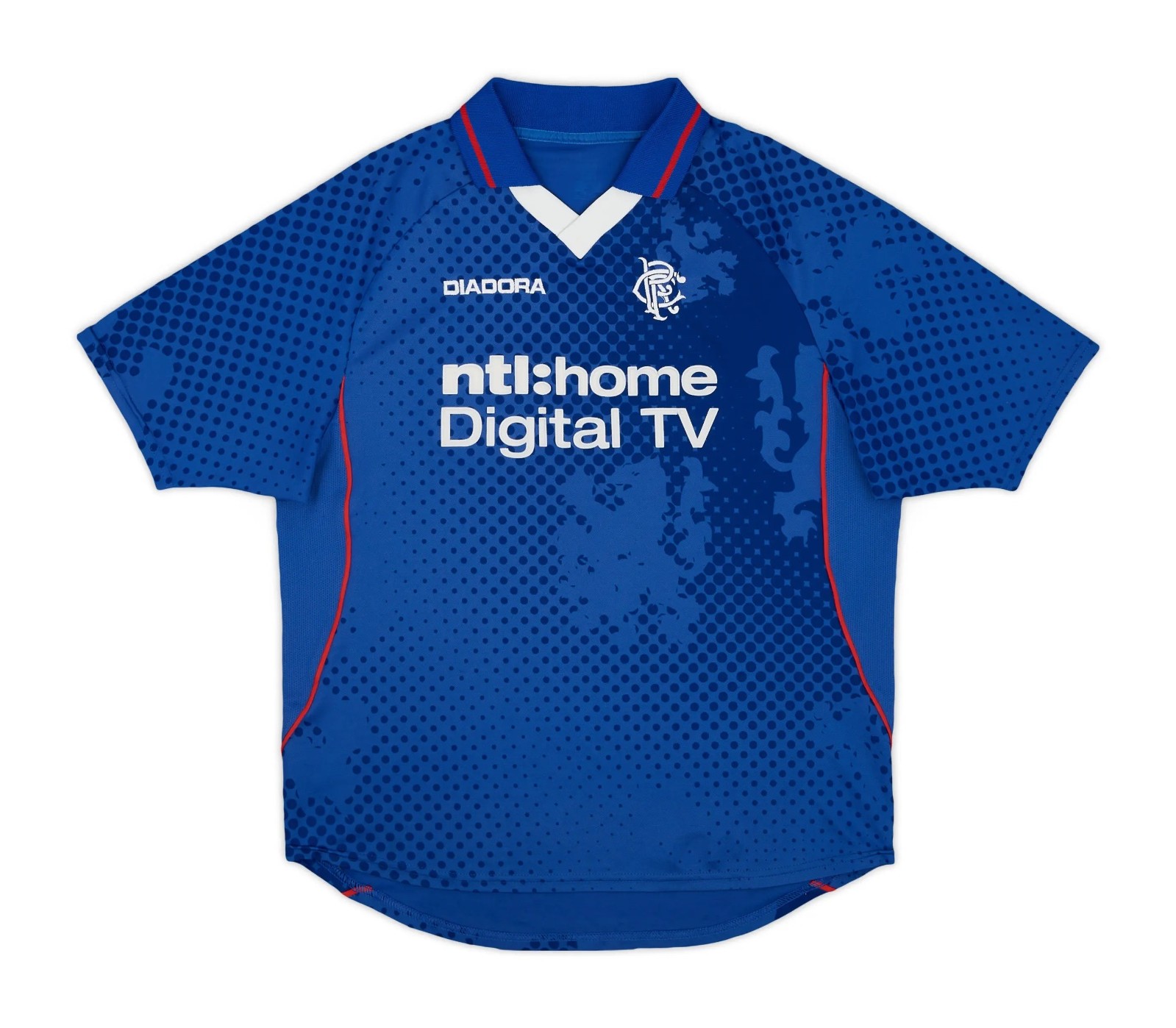 Primera equipación de Glasgow Rangers 02-03