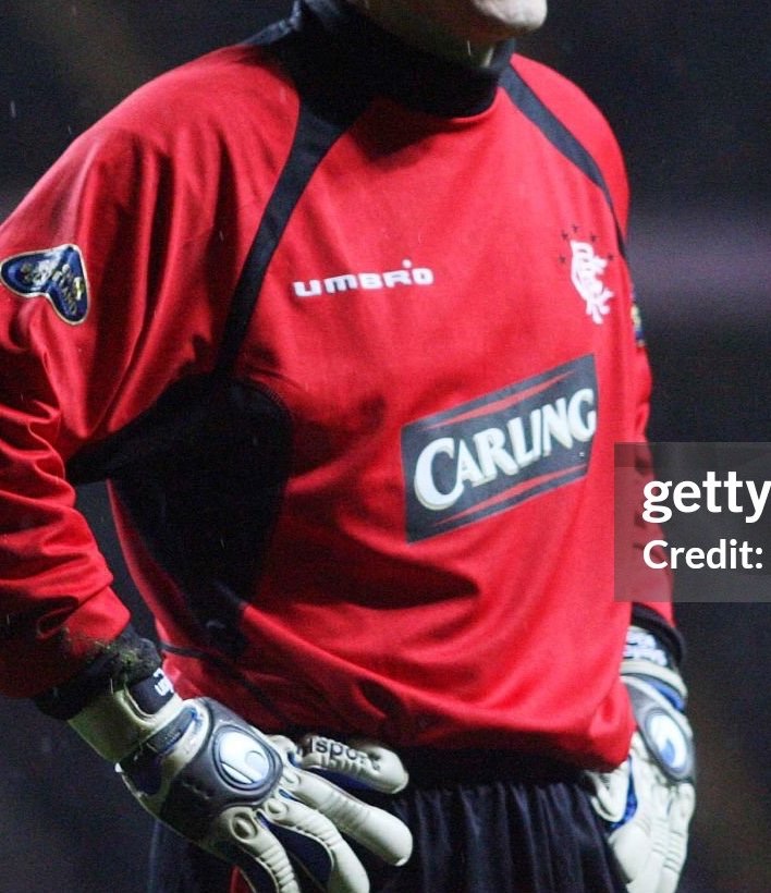 Equipación de portero de Glasgow Rangers 05-06