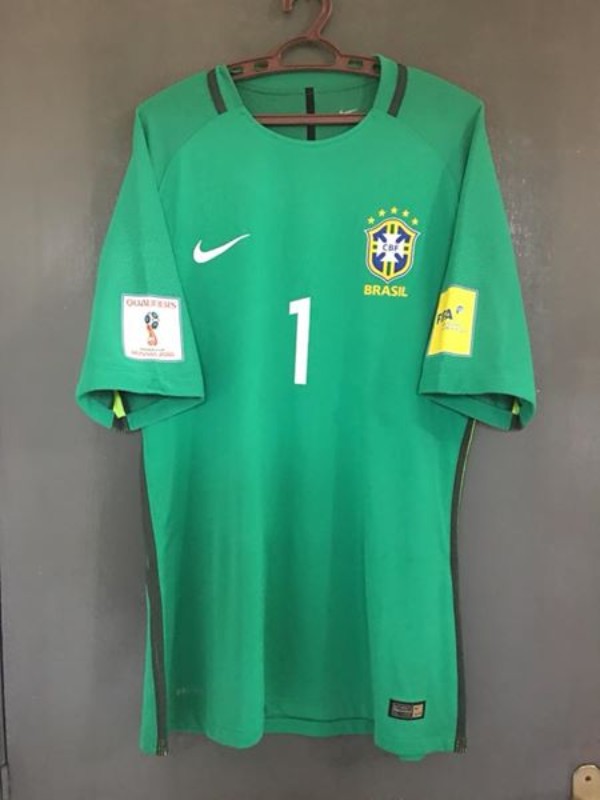 Equipación de portero de Brasil 2016
