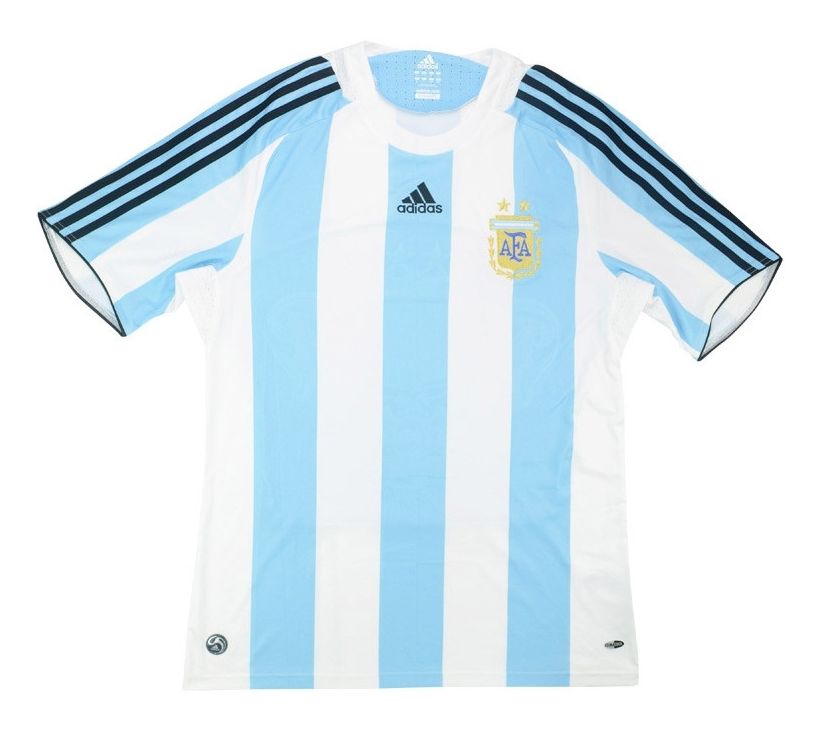 Primera equipación de Argentina 2008