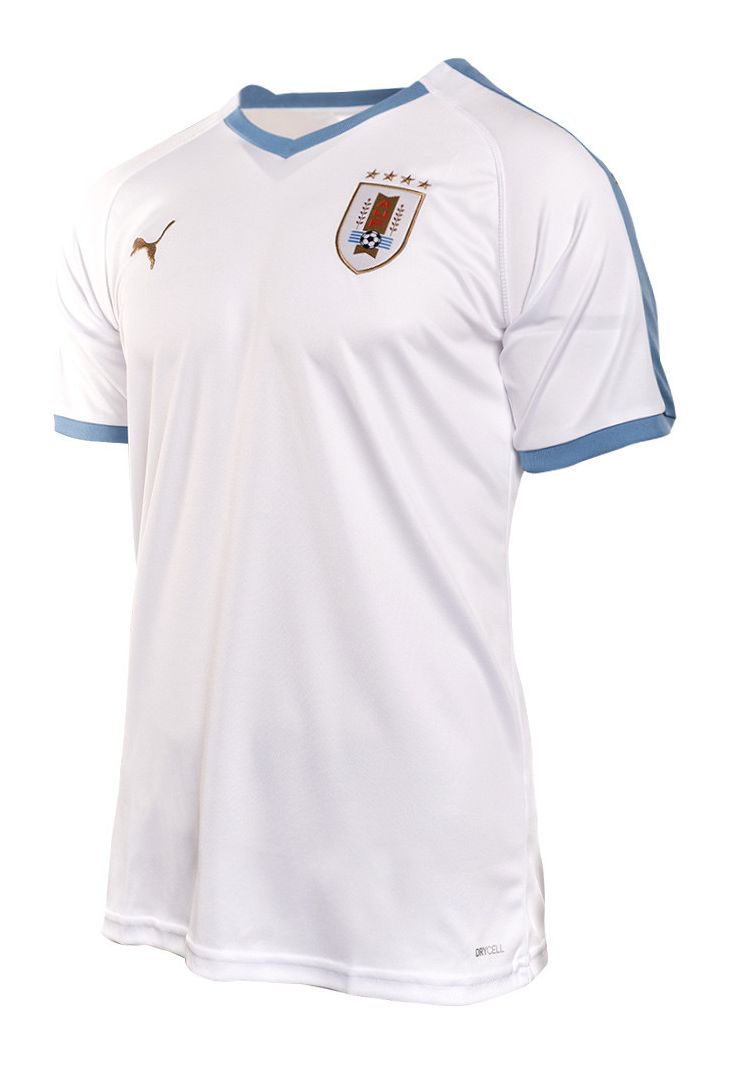 Segunda equipación de Uruguay 2019