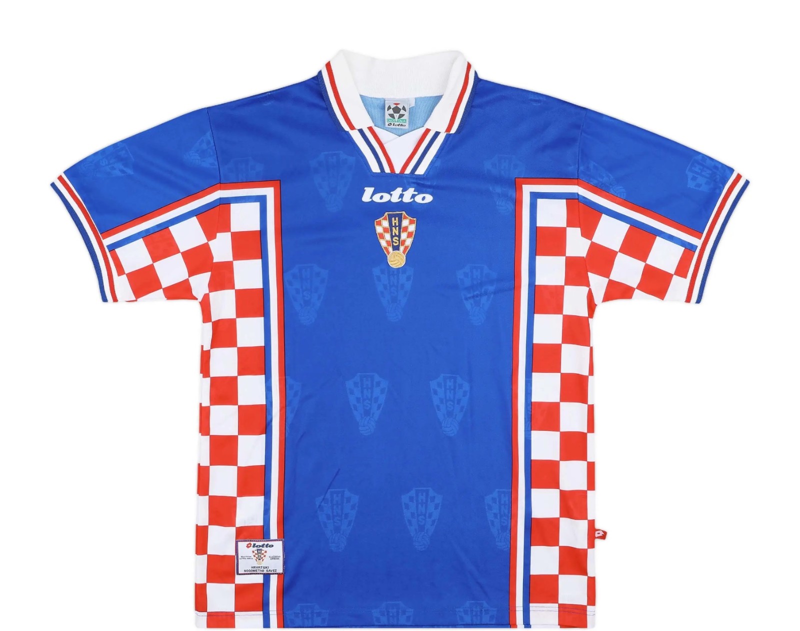 Segunda equipación de Croacia 1998