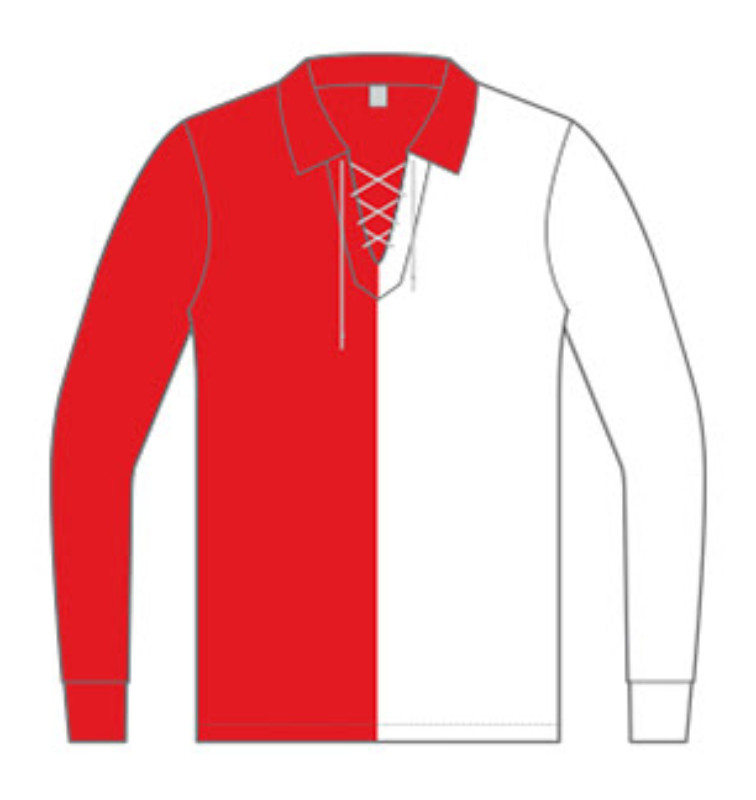 Primera equipación de Manchester United 1887-90
