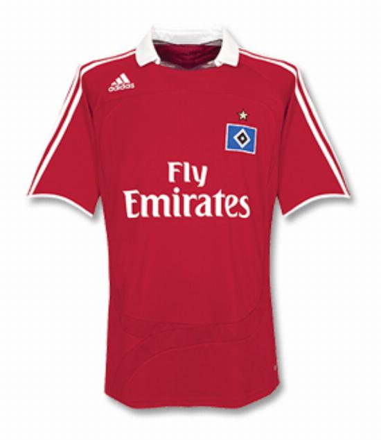 Tercera equipación de Hamburgo 07-08