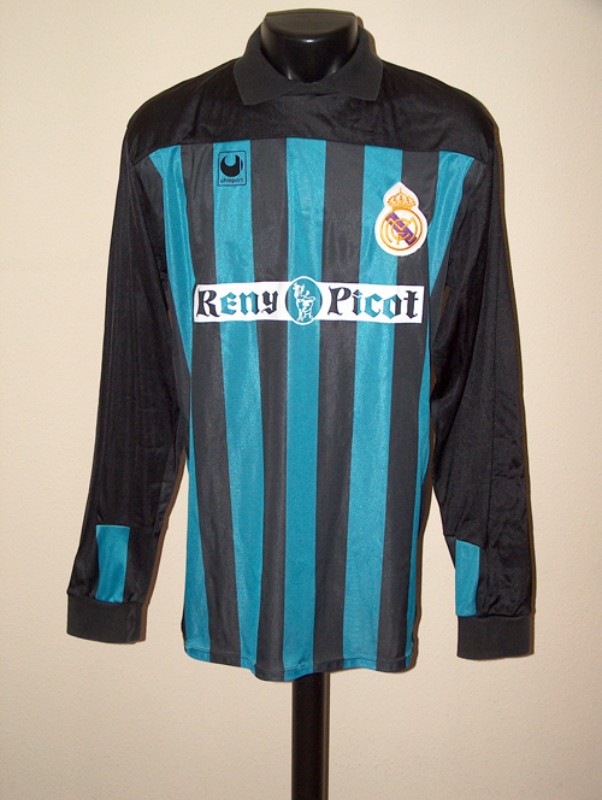 Equipación de portero de Real Madrid 89-90