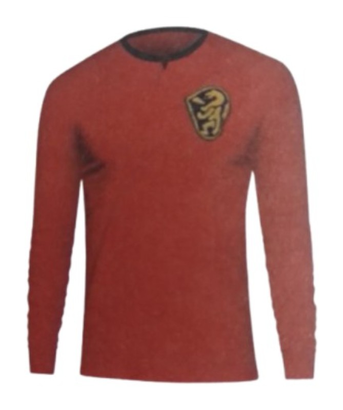Primera equipación de Bélgica 1908