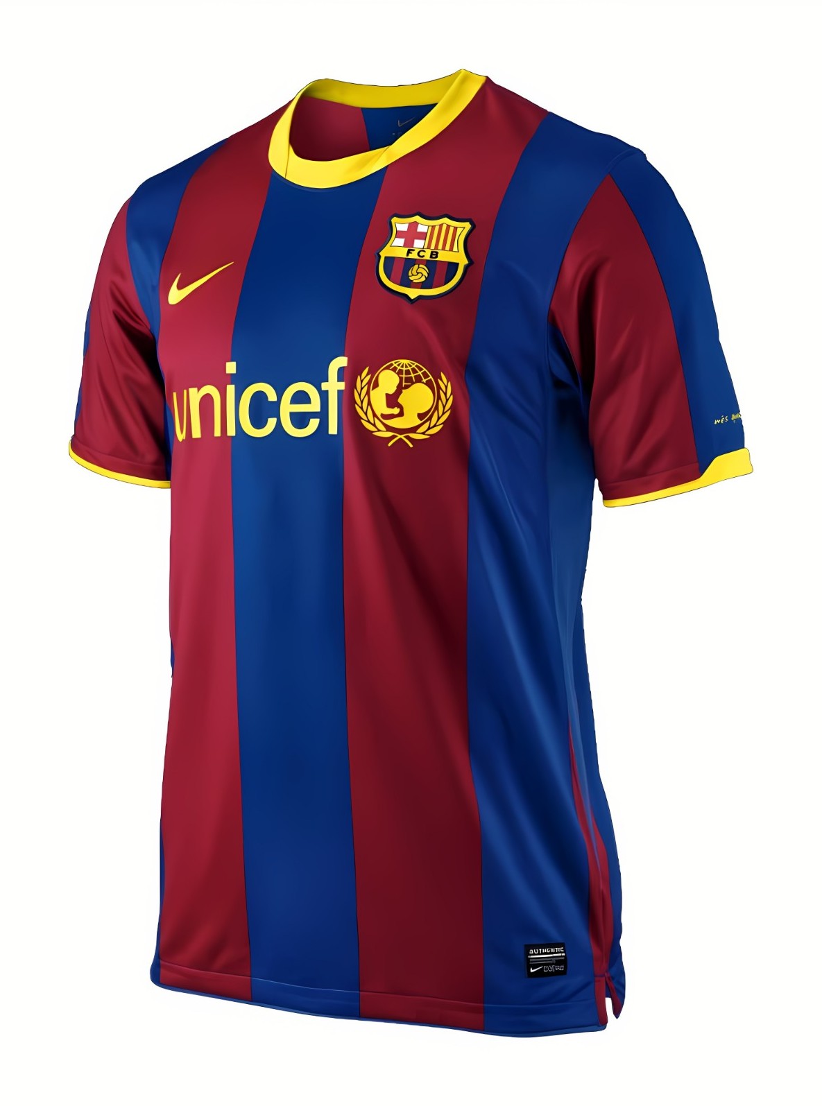 Primera equipación de Barcelona 10-11