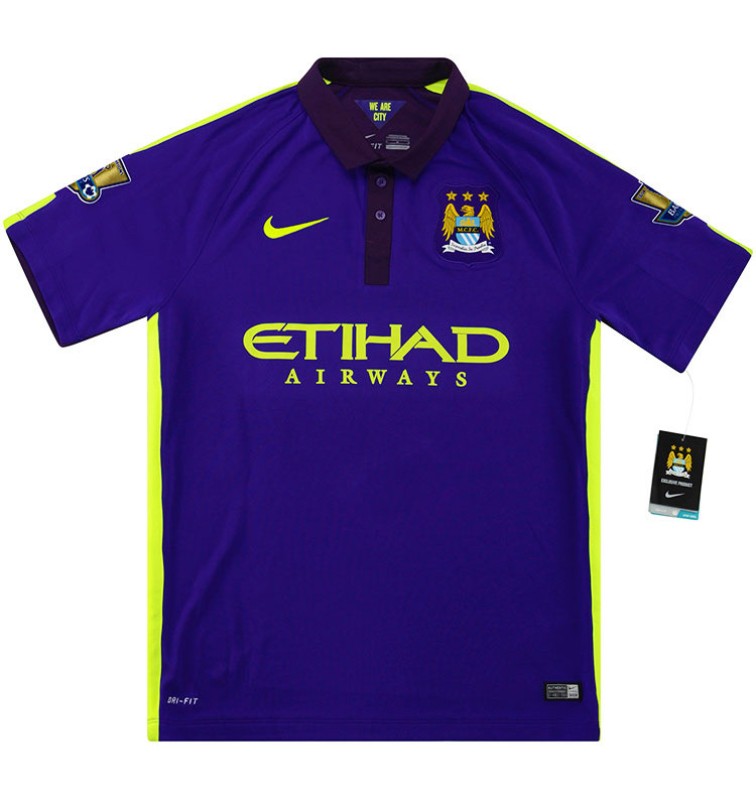 Tercera equipación de Man City 14-15