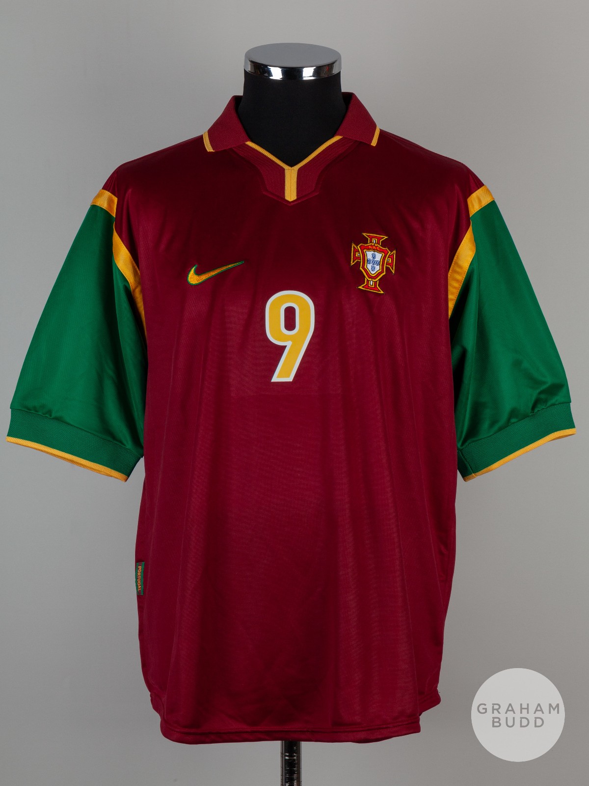 Primera equipación de Portugal 1998
