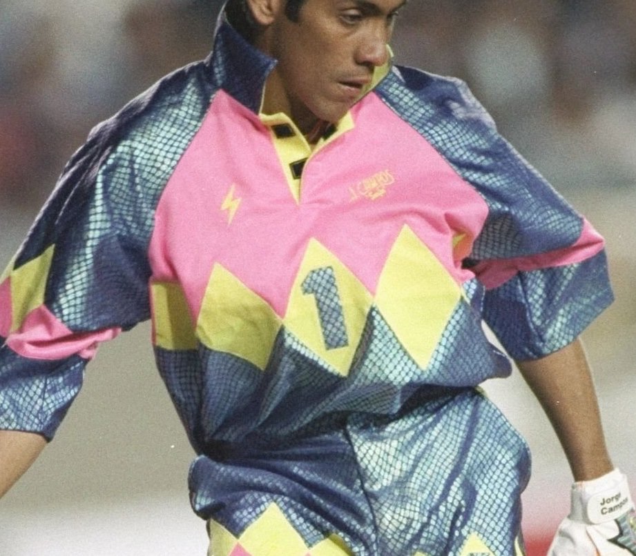 Equipación de portero de México 1993