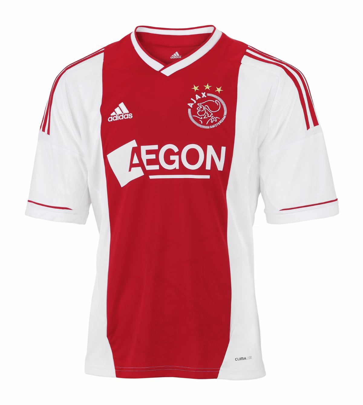 Primera equipación de Ajax 12-13