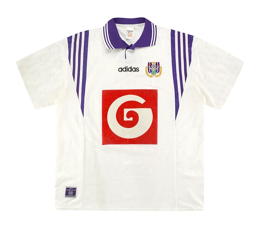 Segunda equipación de Anderlecht 96-97