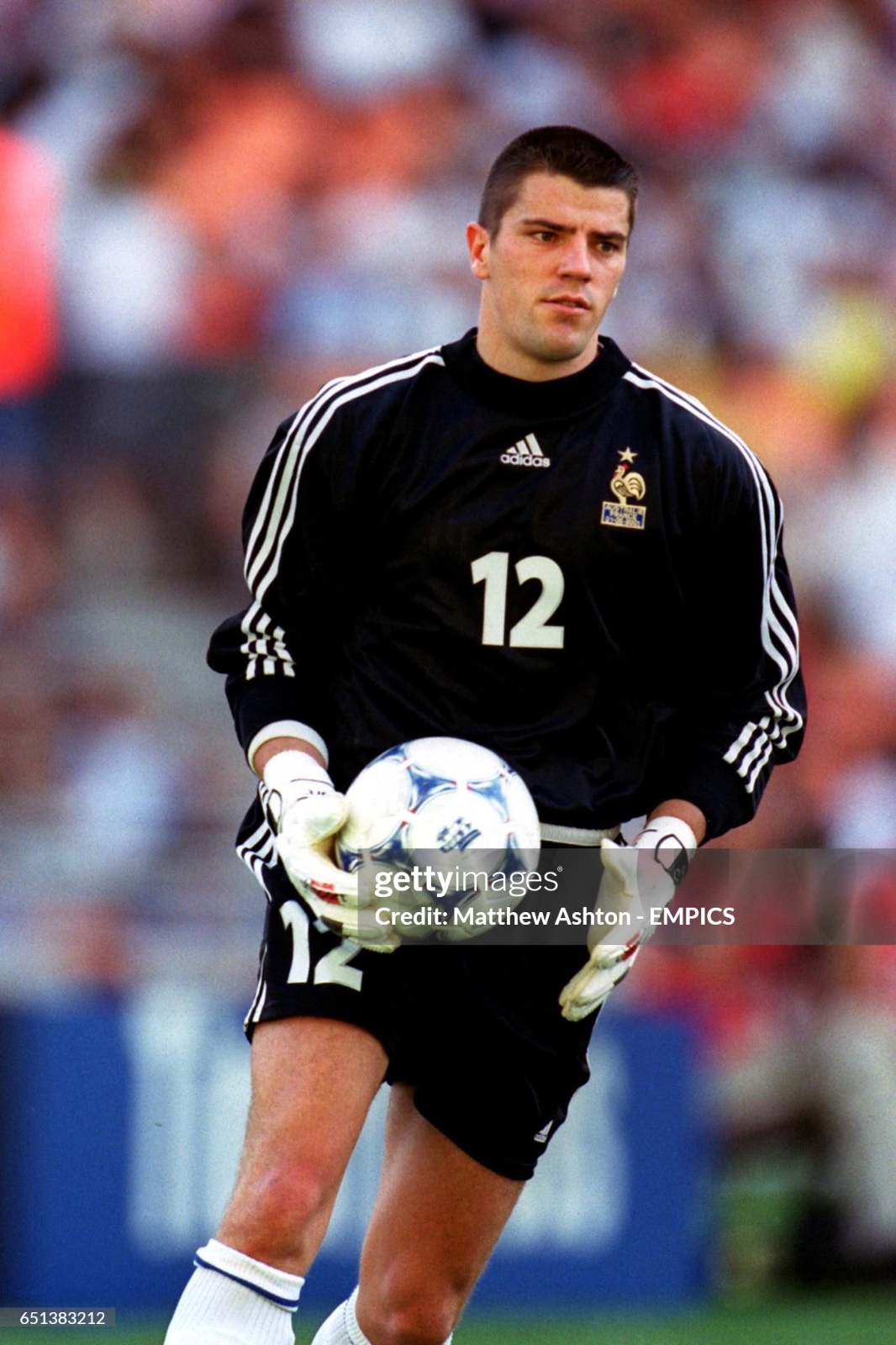 Equipación de portero de Francia 2002