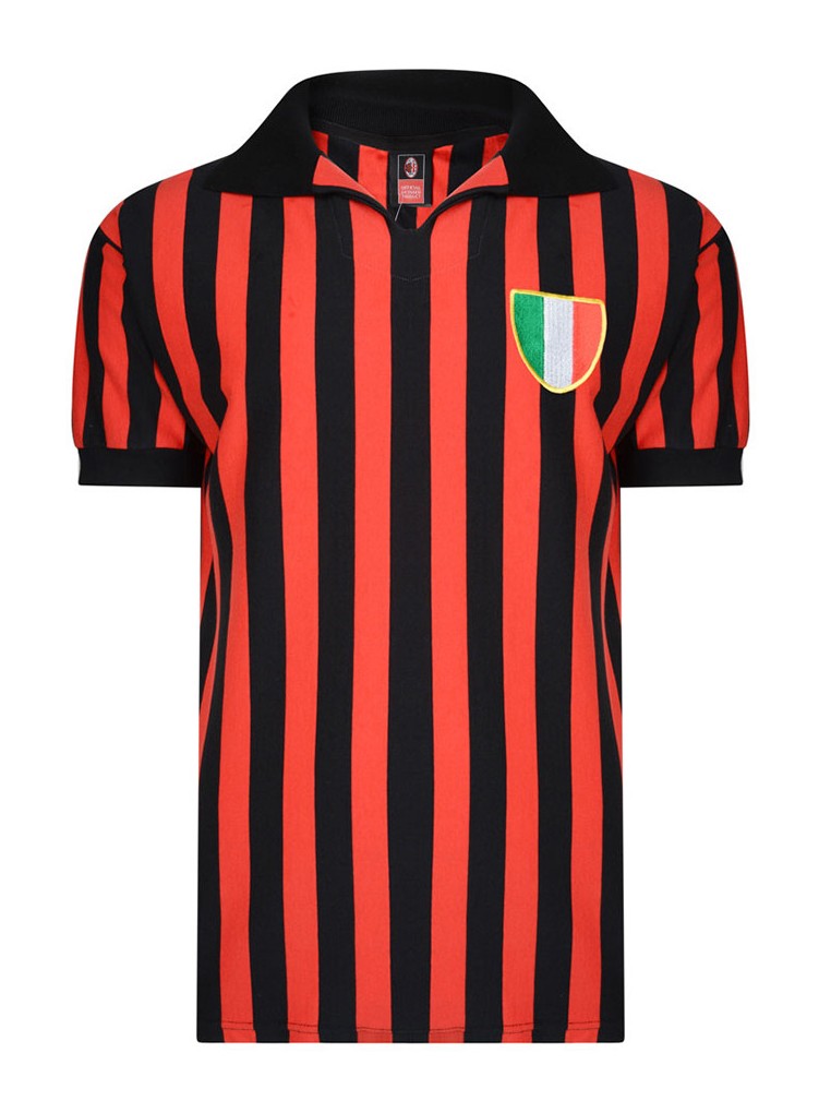 Primera equipación de Milan 62-63