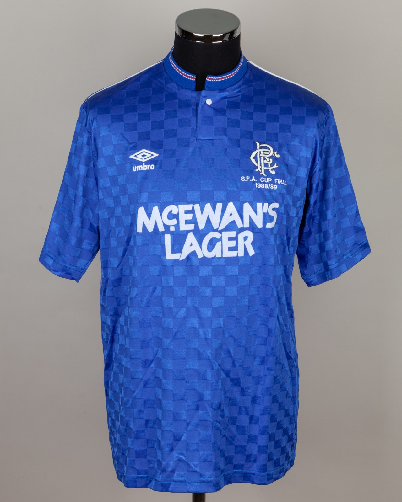 Equipación especial de Glasgow Rangers 89-90