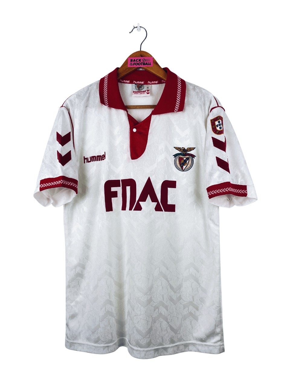 Segunda equipación de Benfica 92-93
