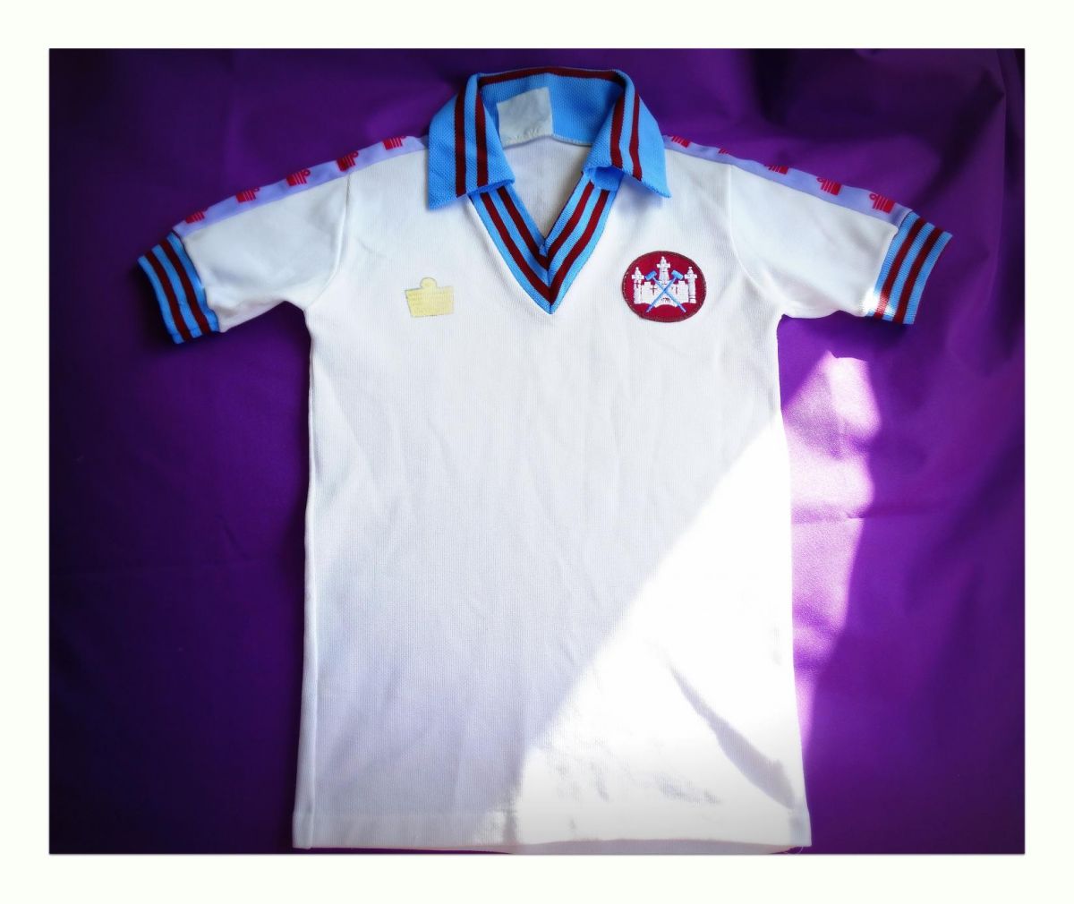Segunda equipación de West Ham United 78-79