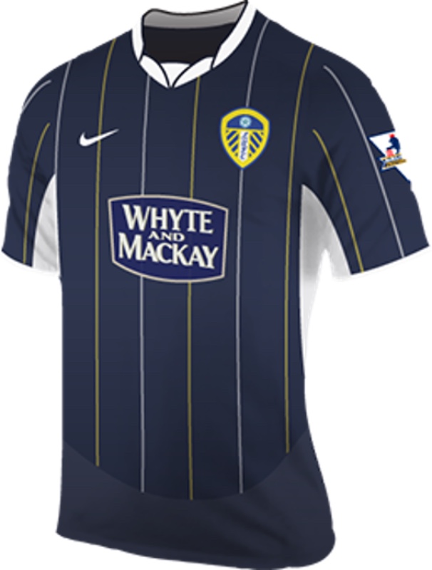 Segunda equipación de Leeds 03-04