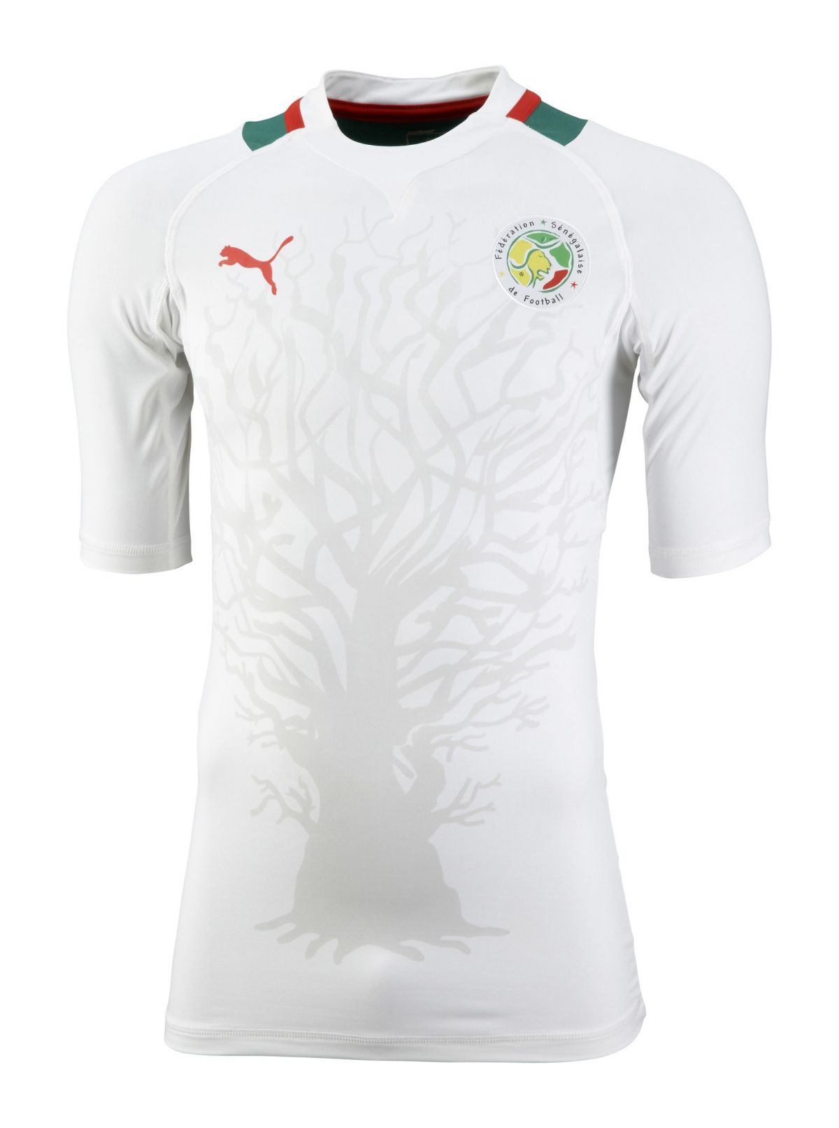 Primera equipación de Senegal 2012
