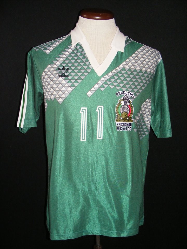 Primera equipación de México 1990