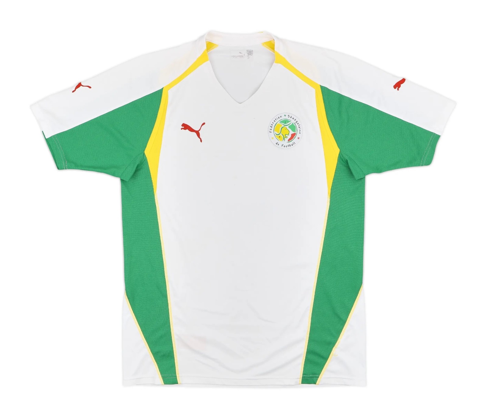 Primera equipación de Senegal 2005