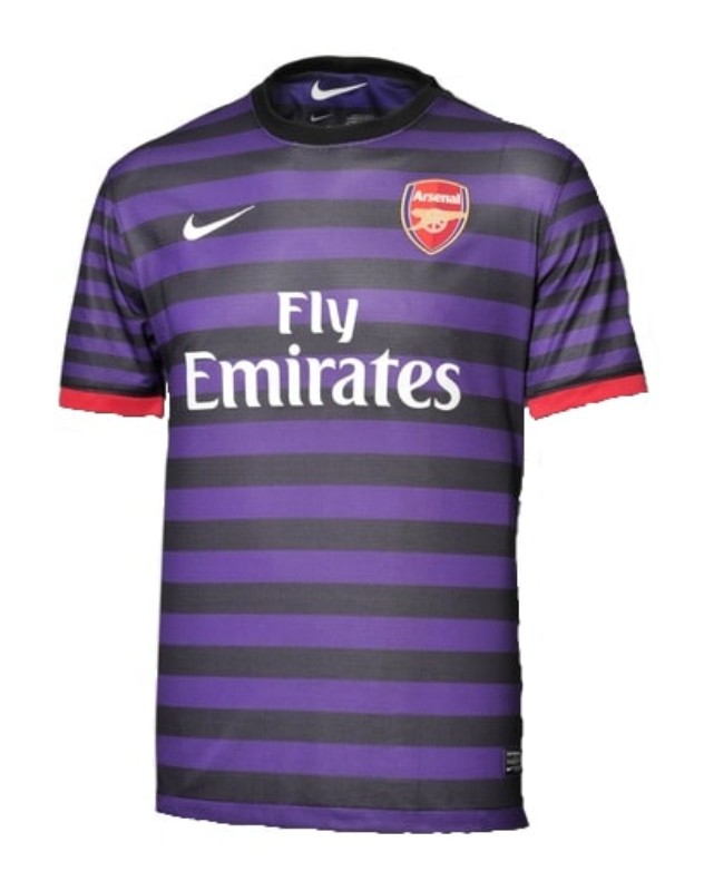 Segunda equipación de Arsenal 12-13