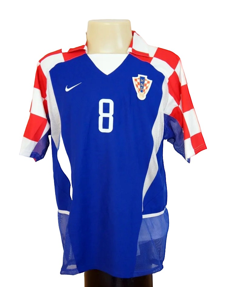 Segunda equipación de Croacia 2002