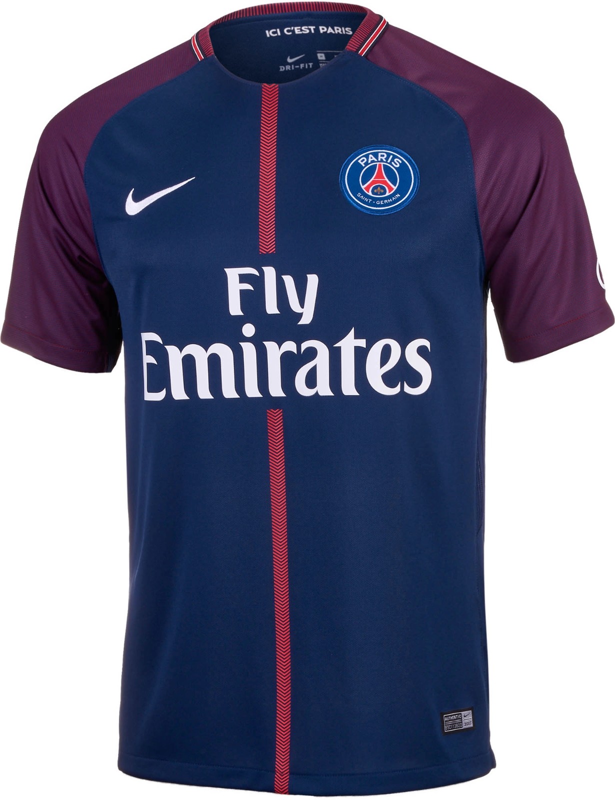Primera equipación de Paris Saint-Germain 17-18