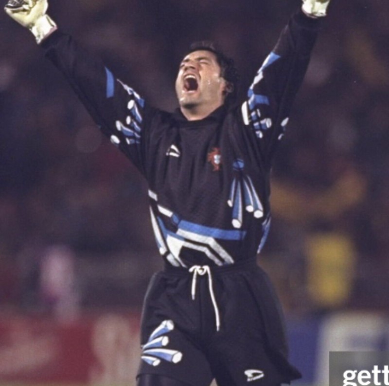 Equipación de portero de Portugal 1995