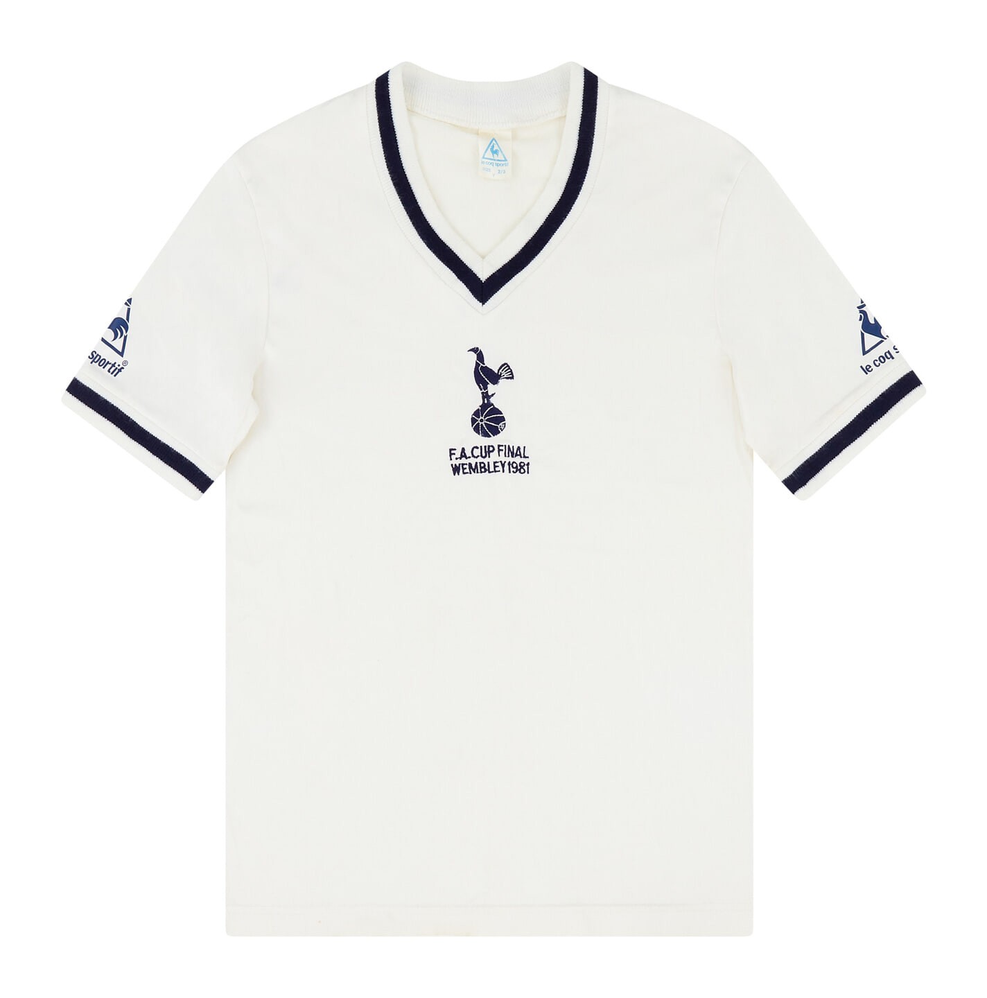 Primera equipación de Tottenham 80-81