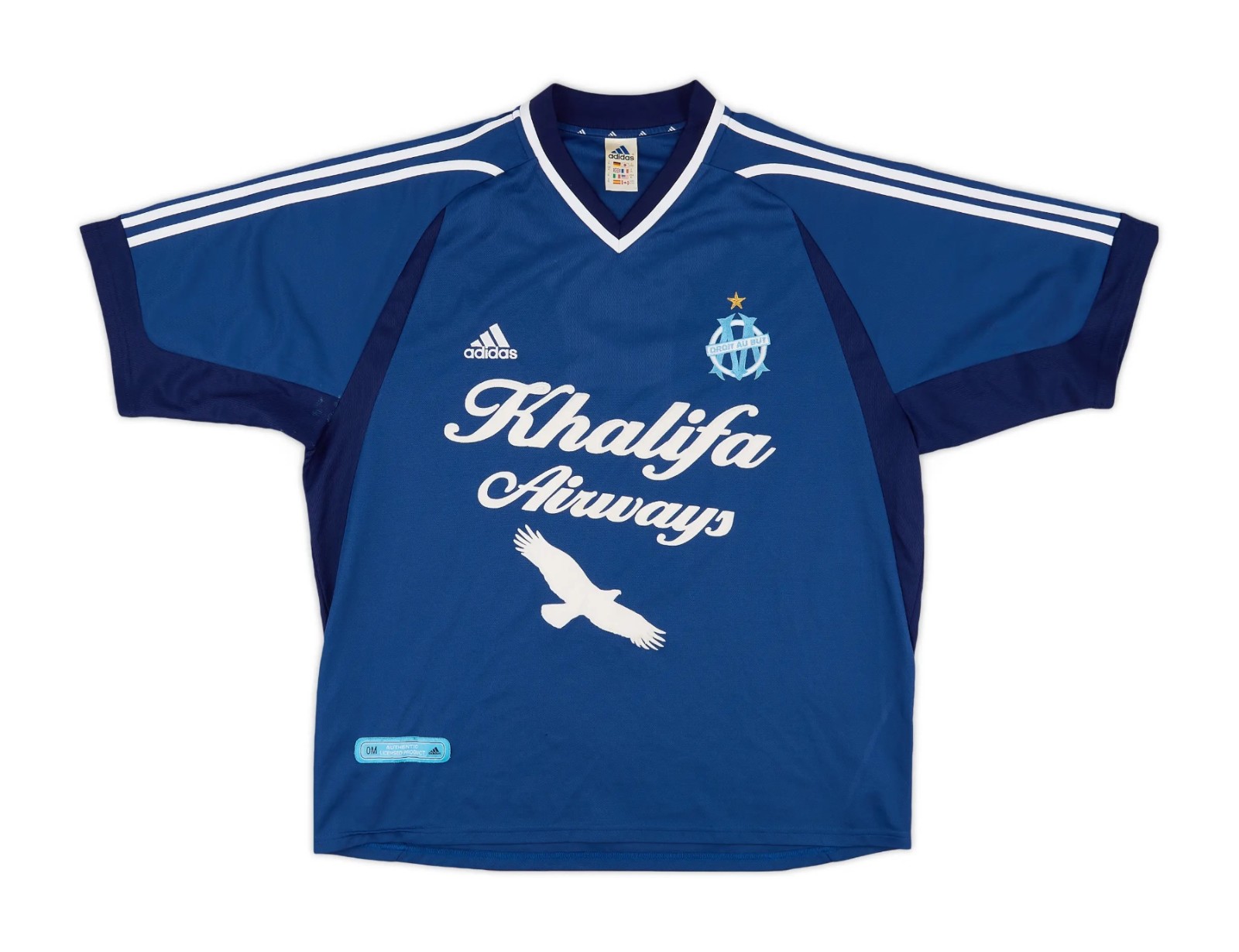 Tercera equipación de Olympique de Marsella 01-02