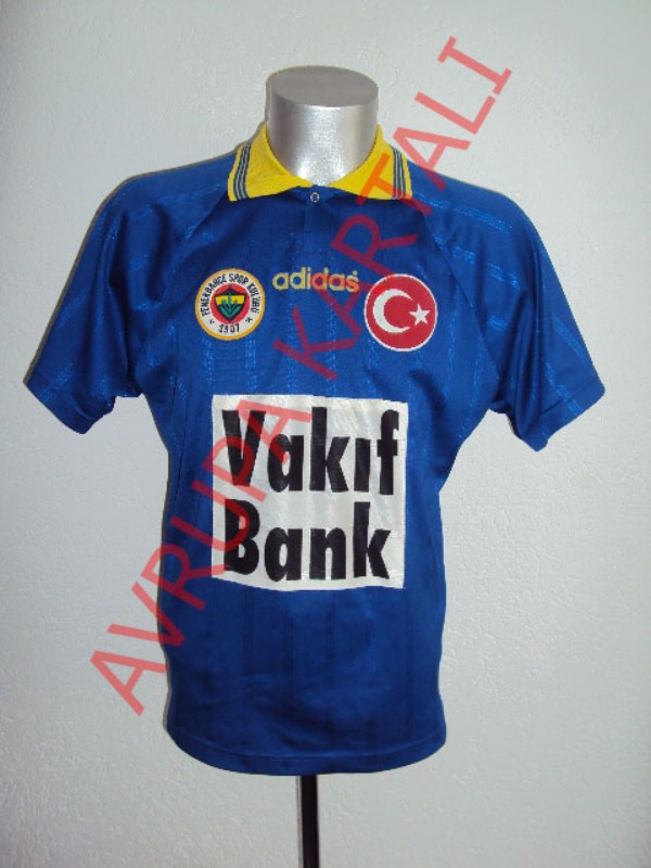 Segunda equipación de Fenerbahçe 97-98