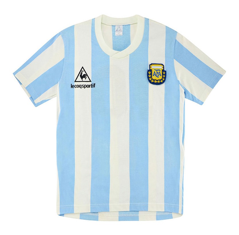 Primera equipación de Argentina 1986