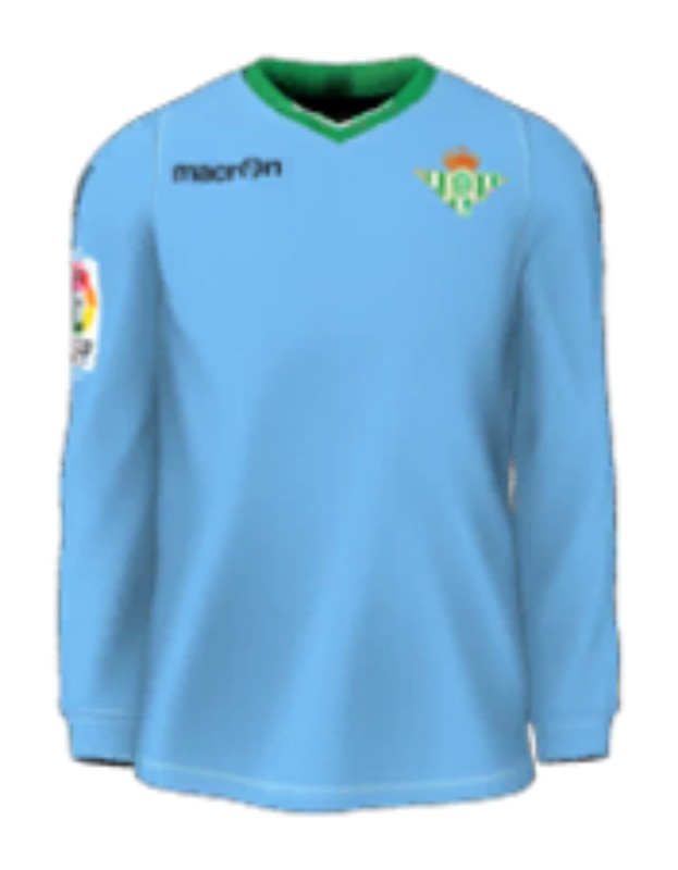 Equipación de portero de Real Betis 14-15